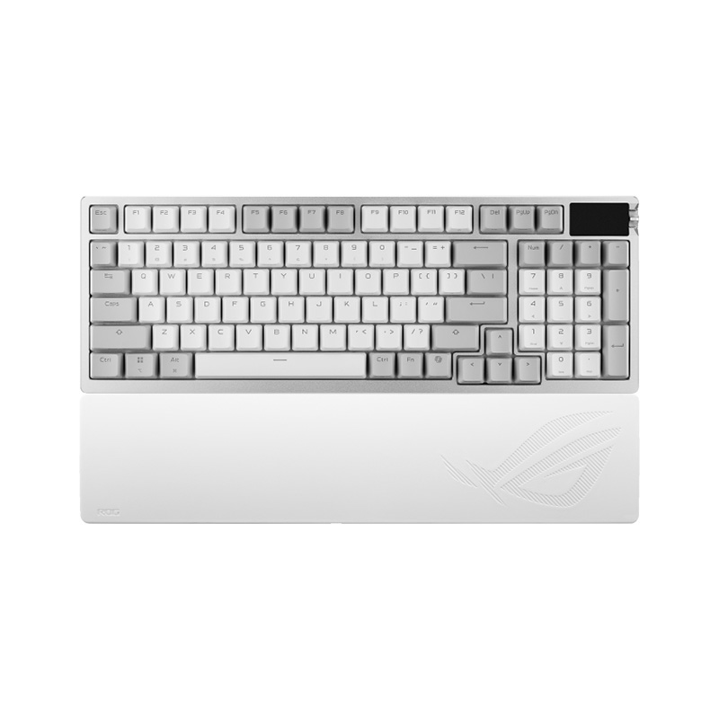 کیبورد ایسوس گیمینگ ROG Azoth 96 HE Gaming Keyboard سفید
