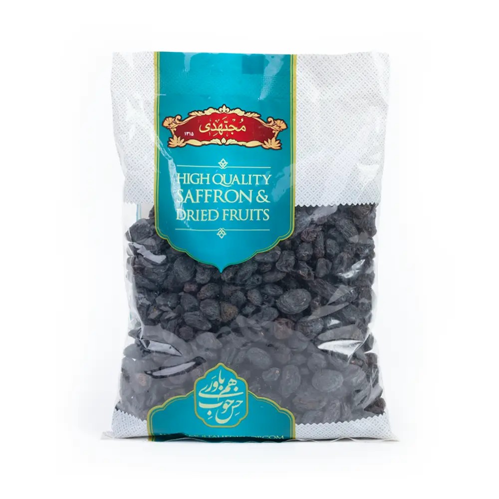Mojtahedi Siyah Kuru Üzüm (Maviz), 500 g