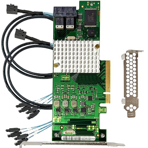 کارت کنترل LSI 9201-8i RAID 6G HBA FW P20 9211-8i IT Mode