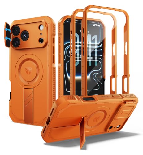 for Phone Dexnor 18 Pro Max Case، [2 قاب جلویی و روکش
