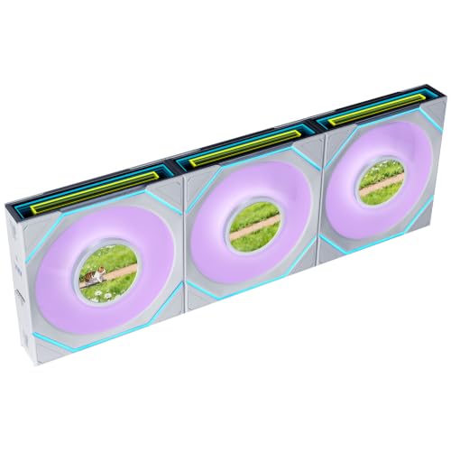 فن کیس Lian Li UNI FAN SL-INF Flex LCD 120 Reverse Blade