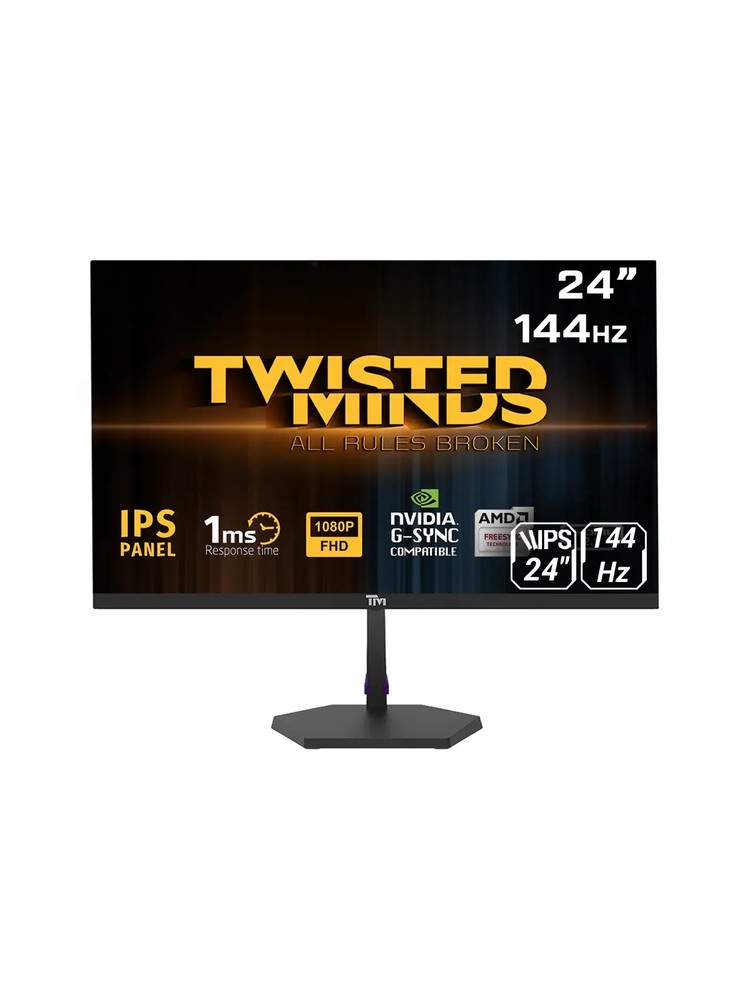 مانیتور 24 اینچ گیمینگ تویستد مایندز مدل Twisted Minds TM24FHD144IPS