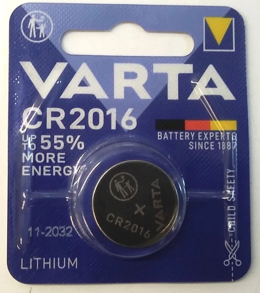 VARTA. 2016. LITHIUM. 3V سکه ای وارتا