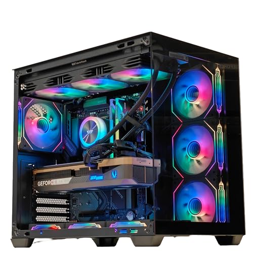 کامپیوتر گیمینگ Ryzen 7 9800X3D مدل RYZEN 7 RTX5000 Series