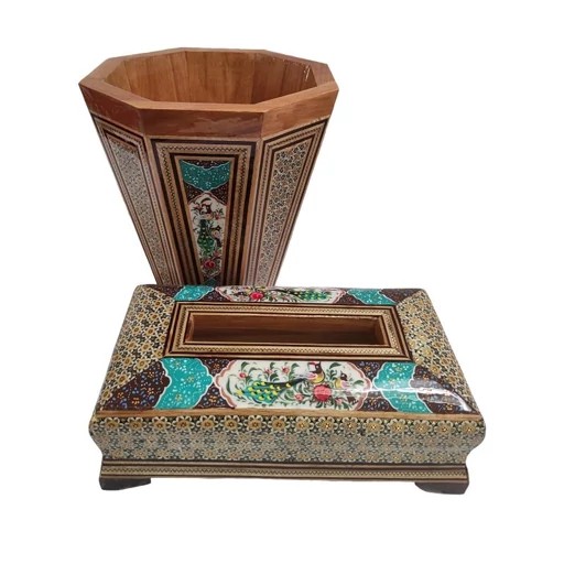 کیسه حمام آبی مبلمان فرنا مدل 1165075