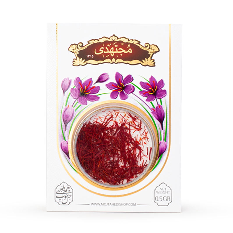 Mojtahedi Negin Saffron, 0.5 g Vacuum Gift Pack