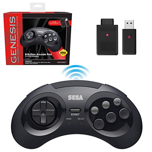 کنترلر بی Retro-Bit سیم ی Sega Genesis برای Sega Genesis