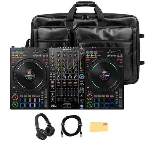 کنترلر DJ حرفه ای 4 کانال پایونیر DJ DDJ-FLX10 - بسته مشکی