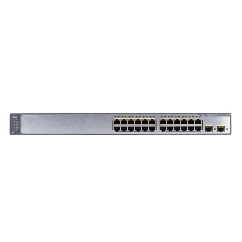 سوئیچ شبکه سیسکو 24 پورت WS-C3750-24PS-S CISCO WS-C3750-24PS-S استوک کارکرده
