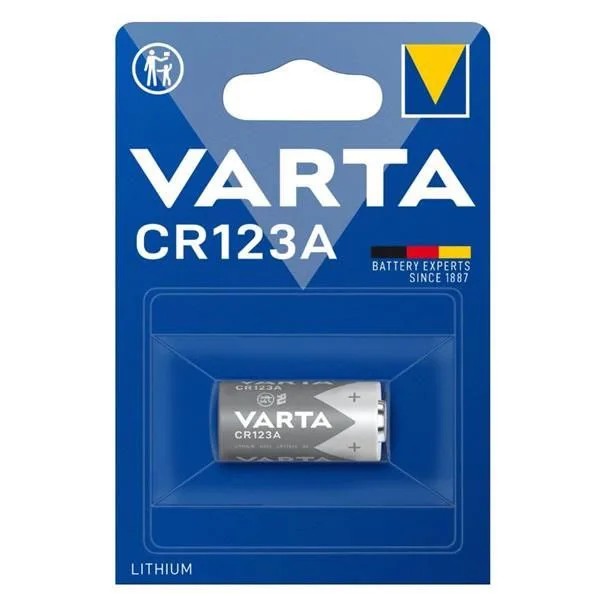 VARTA. LİTHİUM. CR123A. 3VOLTوارتا