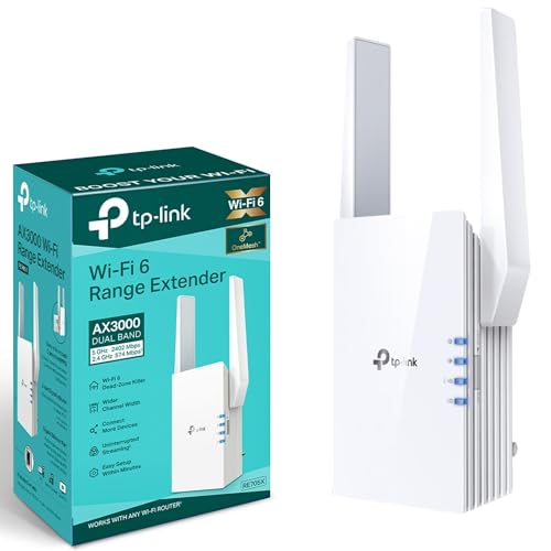 تقویت‌کننده وای‌فای TP-Link RE705X، WiFi 6 AX3000