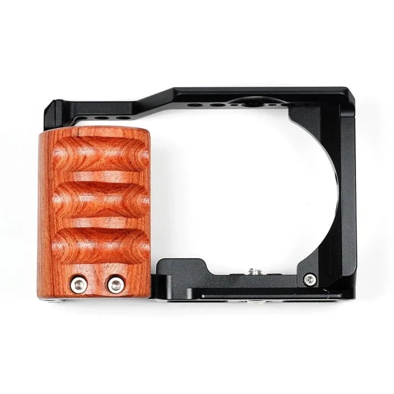 کیج دوربین AdatFlex AF-CZVE10 برای Sony ZV-E10 با گریپ چوبی