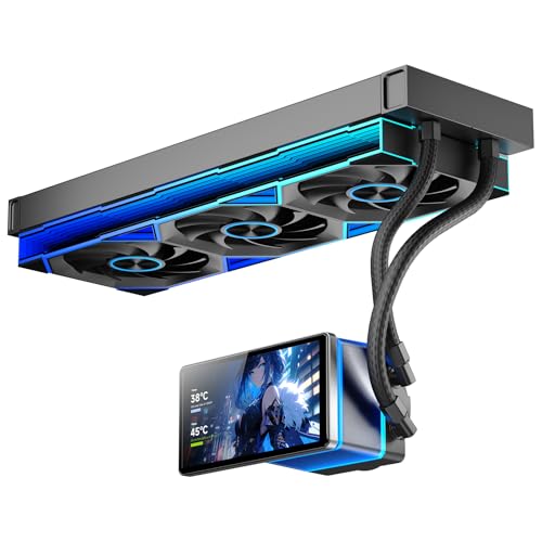 خنک‌کننده مایع CPU Jungle Leopard PF 360 LCD 5.5 اینچ ARGB