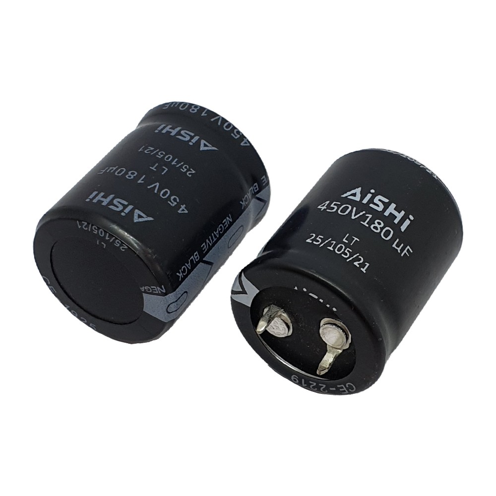 خازن الکترولیت AISHI 25x31 180uF-450V