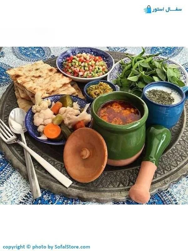 دیزی سفالی سبز