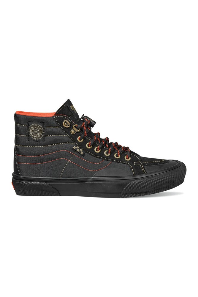 کفش اسنیکر ونس مردانه پارچه مشکی SK8-HI راسته کژوال/روزمره | Vans VN000D1EBFM1 VN