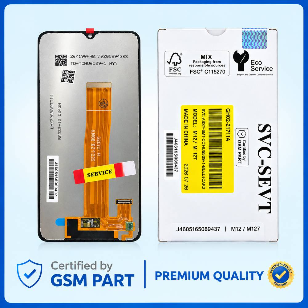 LCD SAMSUNG M12 (M127) N.F (SERVICE PACK) LCD SAMSUNG M12 (M127) N.F (SERVICE PACK)