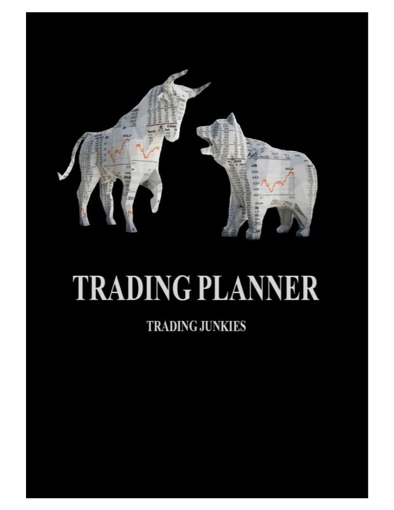 کتاب پلنر و دفترچه برنامه ریزی معاملاتی (Trading Planner PDF) نسخه انگلیسی PDF