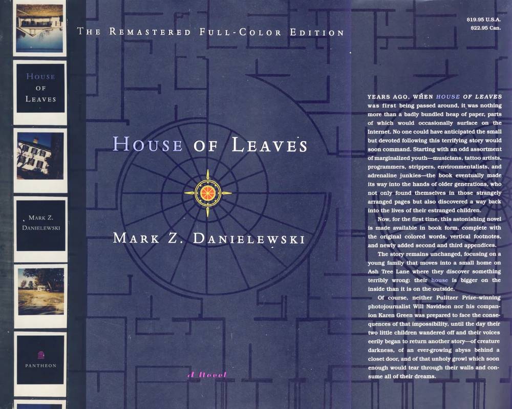 کتاب خانه برگ ها (House Of Leaves) نسخه انگلیسی PDF | مارک زد. دانیلسکی