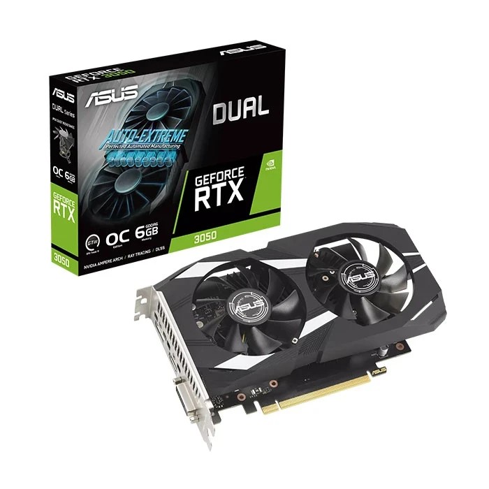 کارت گرافیک ایسوس DUAL-RTX3050-OC6GB