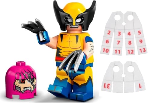 مینی فیگور LEGO Marvel Series 2: Wolverine Minifigure