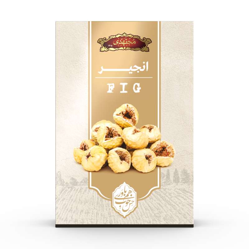 Mojtahedi Dried Figs, 500 g Gift Box