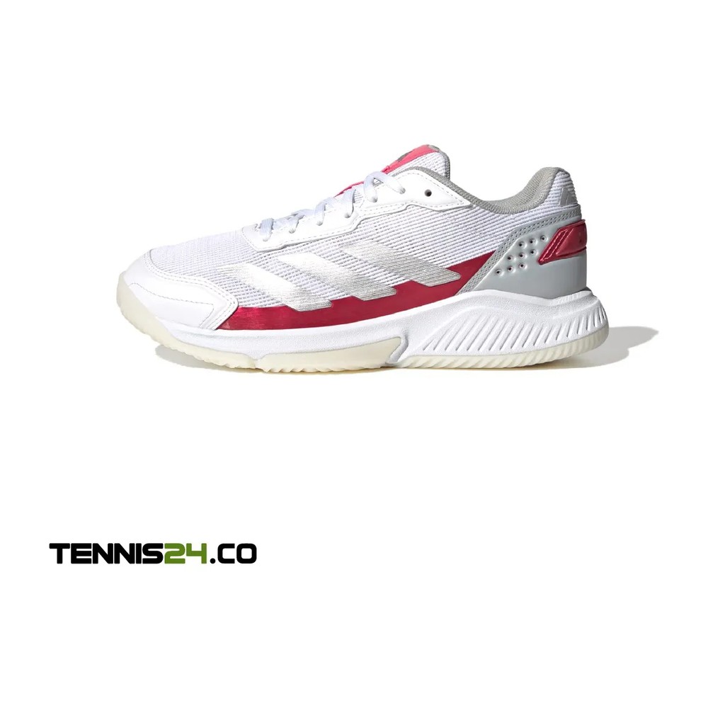 کفش پدل زنانه آدیداس – ADIDAS Courtquick Padel Shoes – سفید/قرمز