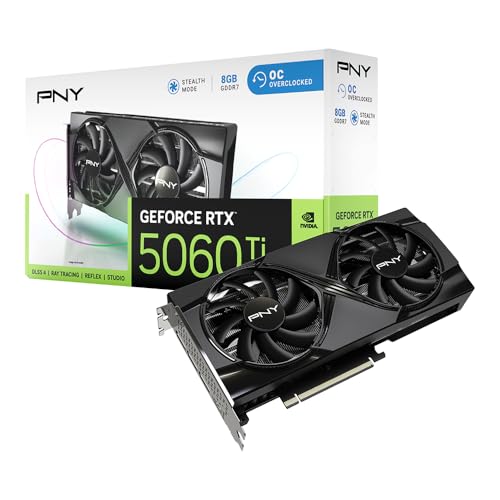 کارت گرافیک PNY VCG5060T8DFXPB1-O GeForce RTX 5060 Ti ۸