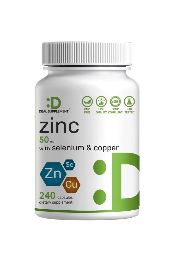 کپسول زینک ، سلنیوم و مس DEAL SUPPLEMENT - بسته 240 عددی