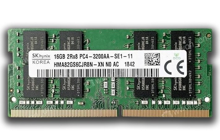 رم لپتاپی SK hynix 16GB 3200MHz DDR4L