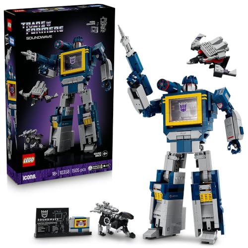 Icons Transformers: لگو LEGO Soundwave مدل 10358