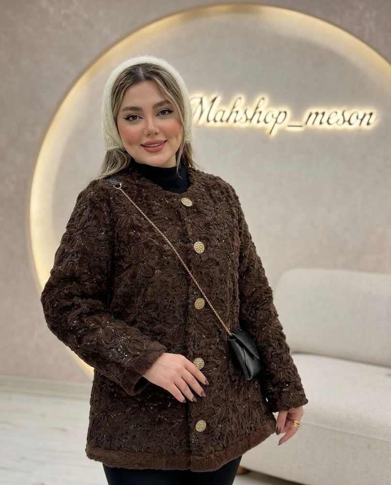 پالتو خز کارولین ✨️🤎
