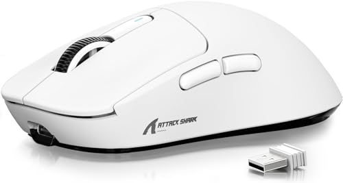 ماوس گیمینگ ATTACK SHARK X3 – سنسور PAW3395، وزن 49 گرم