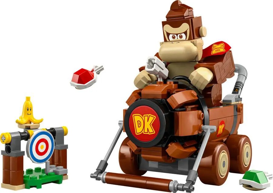 لگو Super Mario Mario Kart – Donkey Kong and DK Jumbo کد 72033