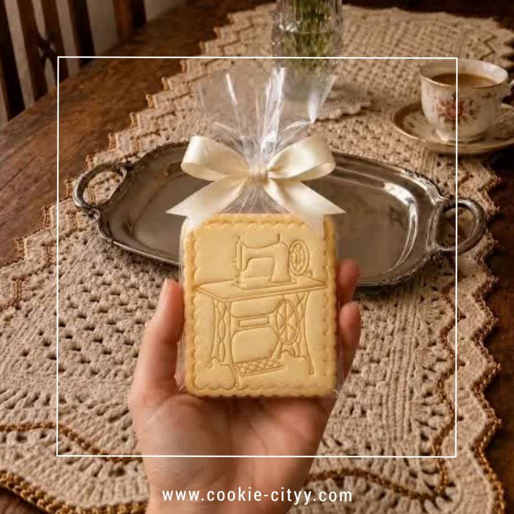 مهر و کاتر طرح چرخ خیاطی