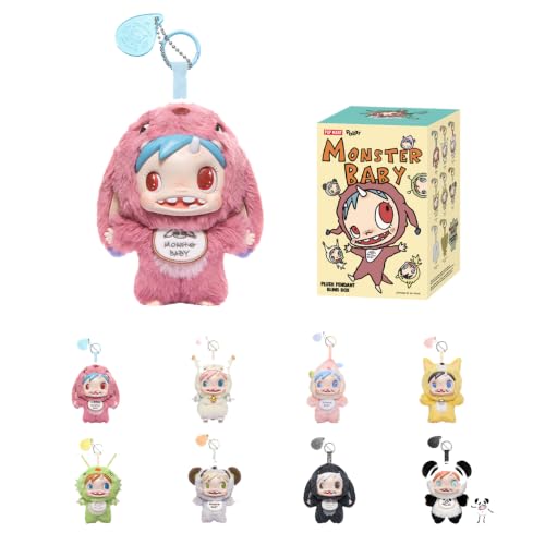 مجموعه Polar POP MART Monster Baby آویز مخمل دار نسخه 1