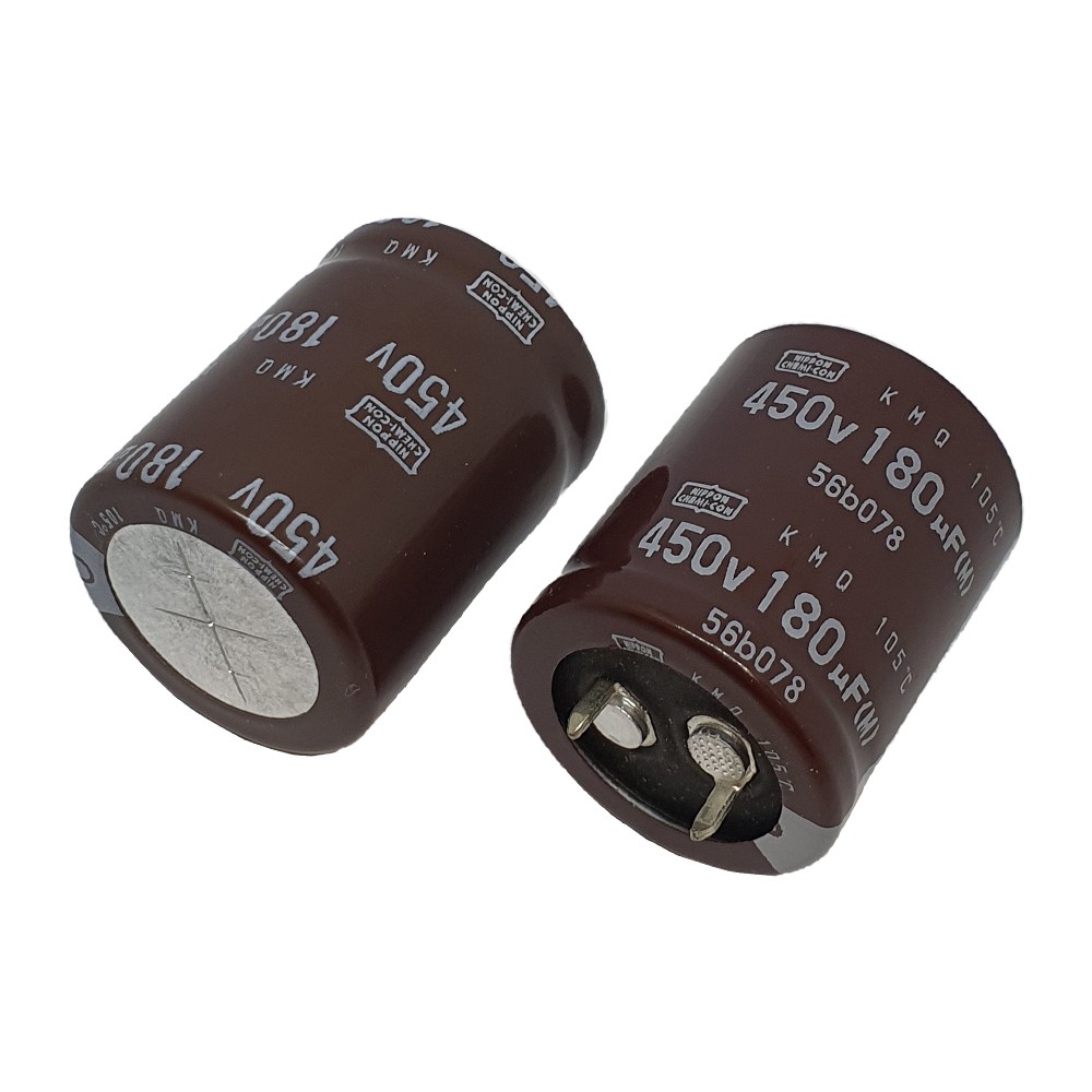 خازن الکترولیت NIPPON 25.5x31 180uF-450V