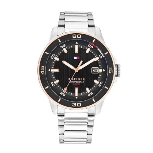 Tommy Hilfiger Mens 1792228 Watches Quartz Movement بند