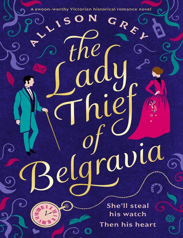 کتاب دزد بانو از بلگراویا (The Lady Thief of Belgravia) نسخه انگلیسی PDF | ناشناس
