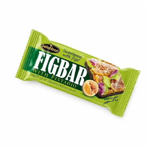 انرژی بار انجیری با مغز پسته