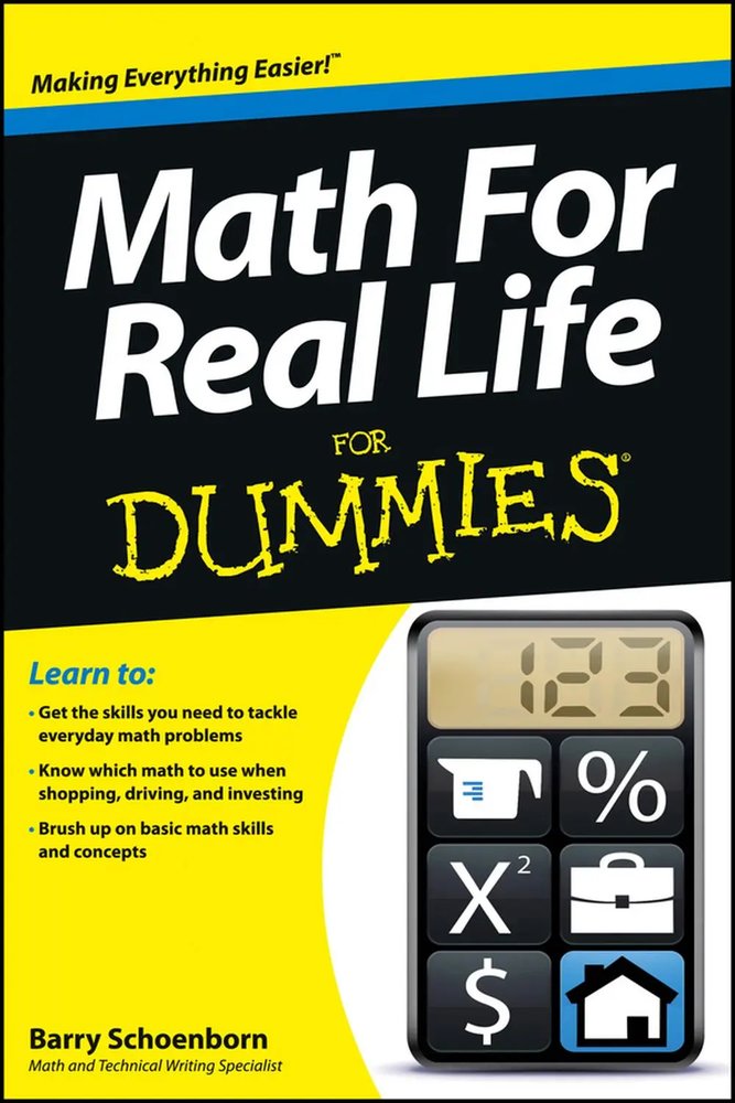ریاضیات زندگی واقعی برای دامیز ۲۰۱۳ <br> Math For Real Life For Dummies 2013 - کالیبو