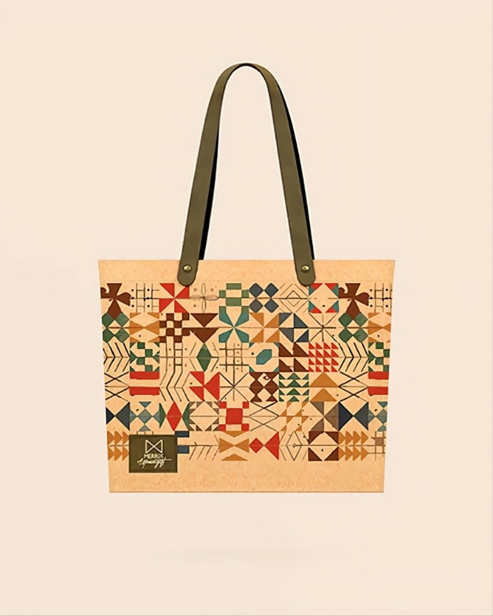 پاکت کادو وولن سایز 3 طرح pattern 3013
