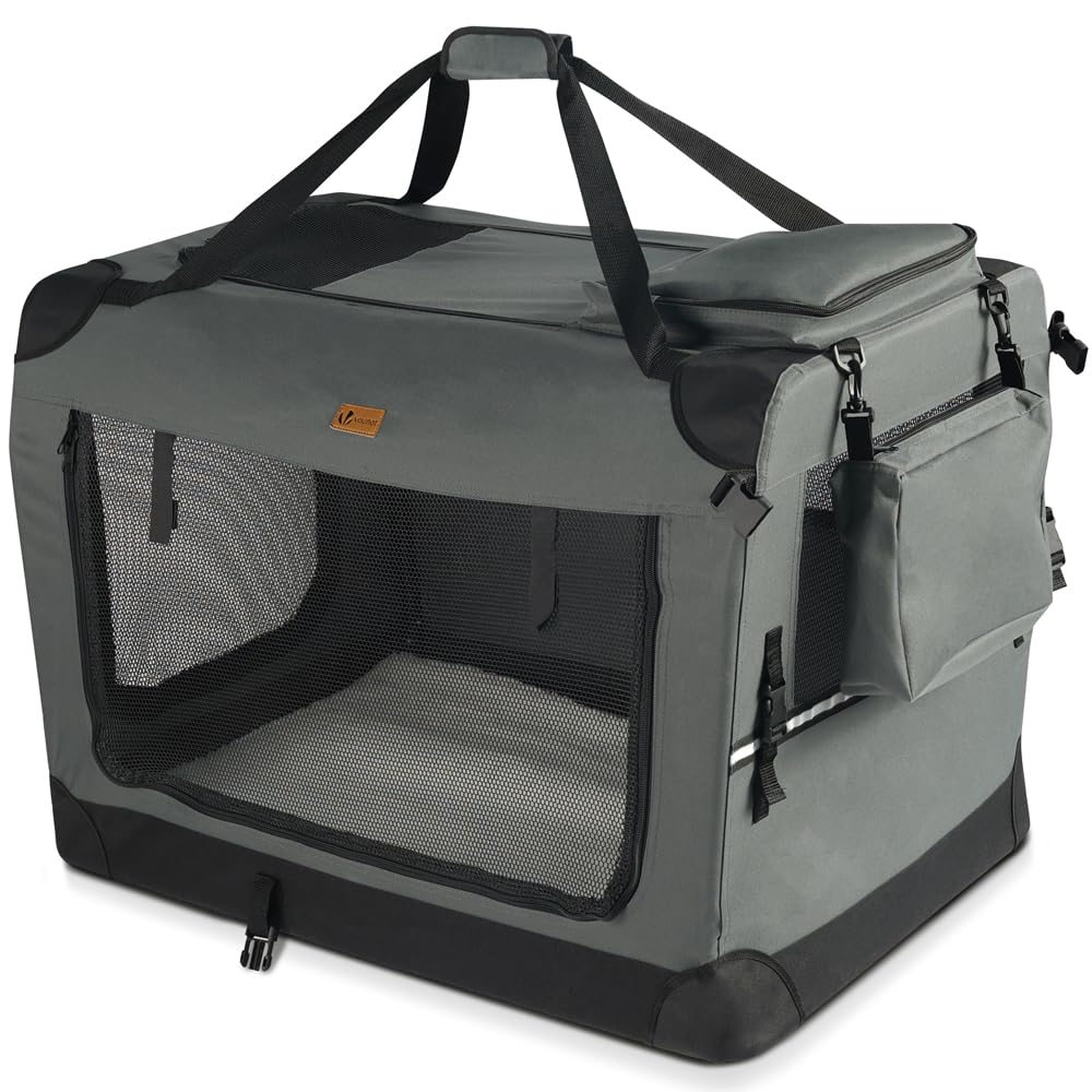 Dog Carrier VOUNOT XL، کیف حمل و نقل حیوانات خانگی تاشو