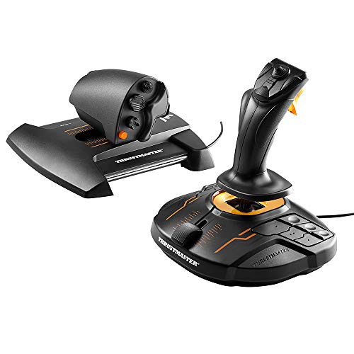 دسته پرواز Thrustmaster T16000M FCS HOTAS | جوی‌استیک و