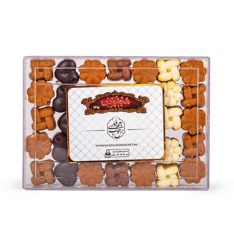 Mojtahedi Chocolate Bereshtook Chickpea Sweet, 350 g