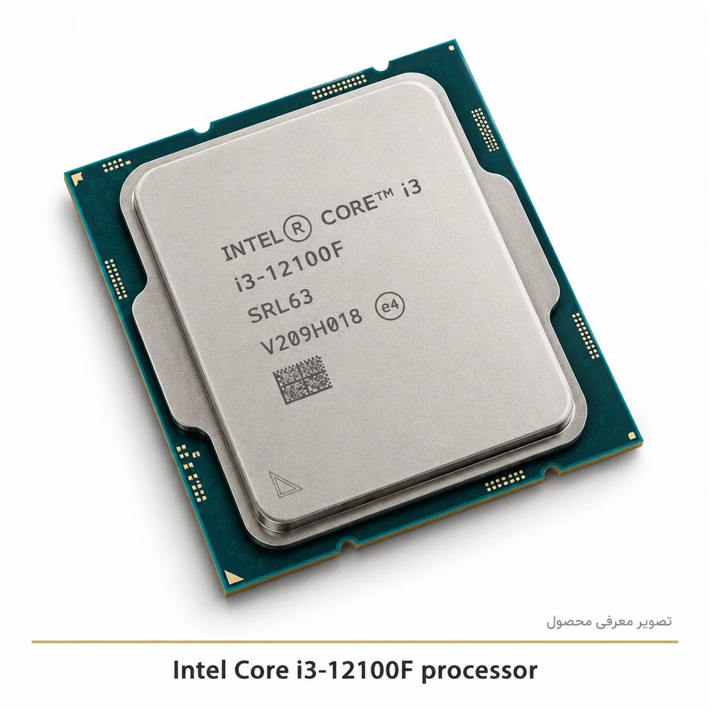پردازنده Intel Core i3-12100F اوپن‌باکس