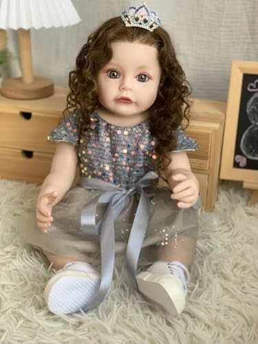 Nano Classic 22 inch 55cm Reborn Baby Doll نرم کامل بدن