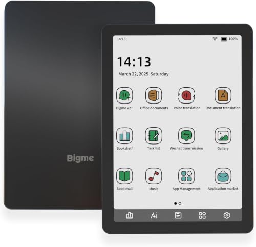 Bigme B6 6 اینچی رنگی E-Ink E-Reader 2+32GB