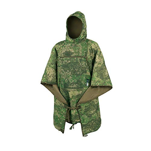Helikon-Tex Mens Bushcraft Line Poncho Swagman Roll (بسته 1