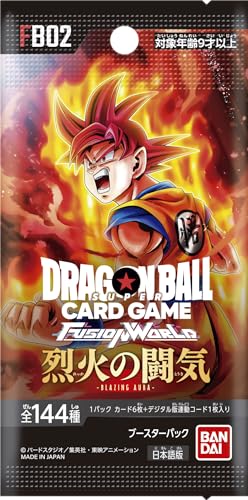 Dragon Ball BANDAI Super Card Game Fusion World Booster